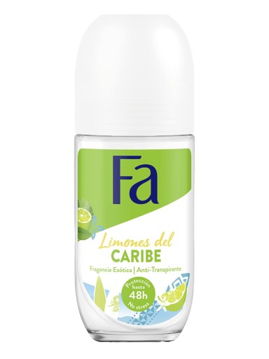 fa limones del caribe antyperspirant w kulce 50 ml   