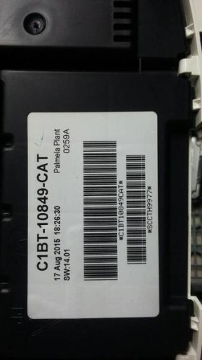 dials C1BT-10849-CAT FORD FIESTA MK7 1.5TDCI