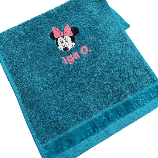 Рушник банний єврофіранний 50 см х 30 см