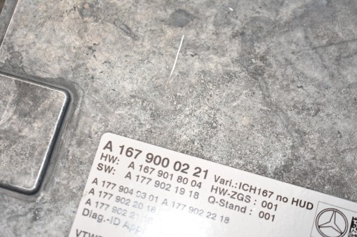 module control unit MERCEDES GLE W167 1