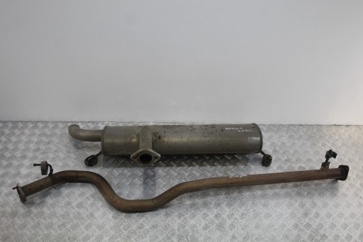 muffler, exhaust KADJAR and 1 201004EA3A 1,6 DCI