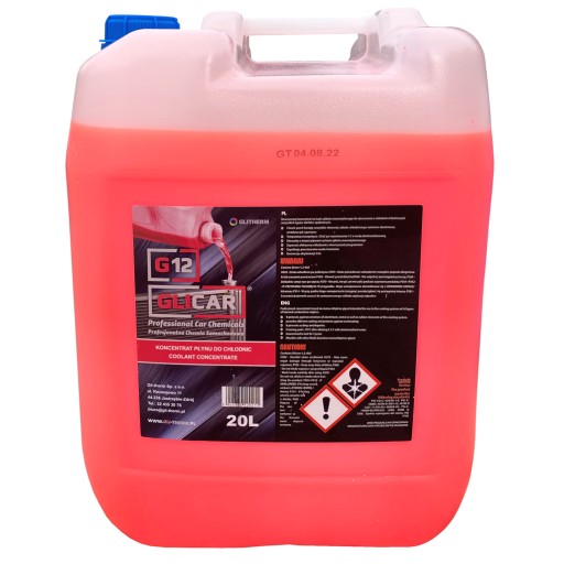 Концентрат для охолоджувачів червоний G12 20L