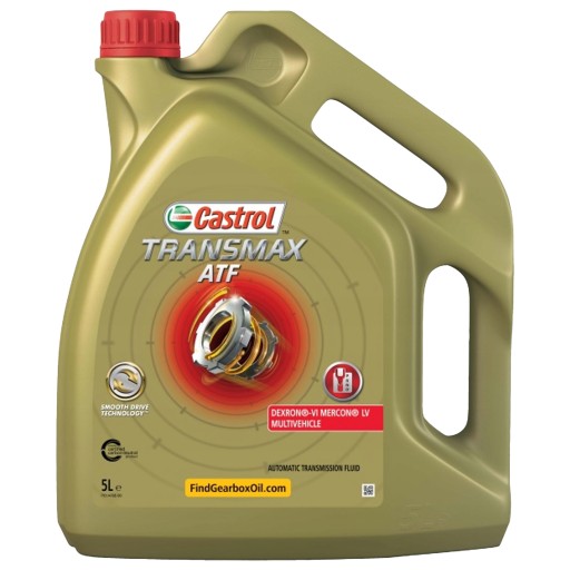 CASTROL TRANSMAX ATF DEXRON-VI MERCON LV MULTIVEHICLE 5L для гідропідсилювача керма