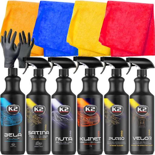 К2 для автомобиля PRO серия мойка уход косметика для автомобиля мега комплект
