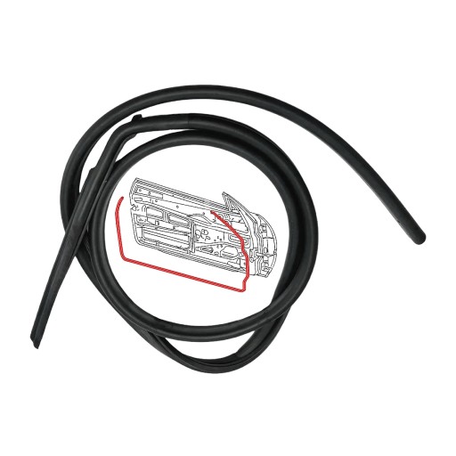 CFS.MB129.14007 - Ущільнювач Лівих Дверей Mercedes R129