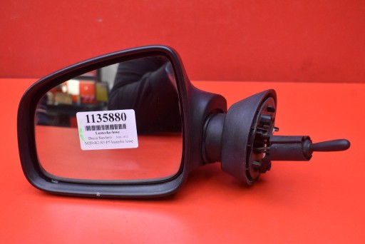 mirror left black, manually EU 963023121R DACIA SANDERO 1 and 08-12