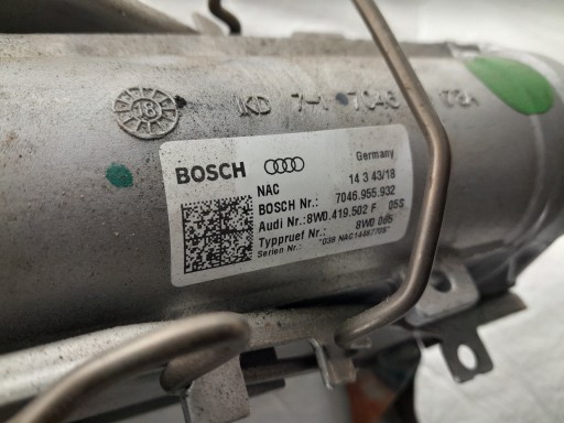 AUDI A4 B9 steering wheel rod 8W0419502F