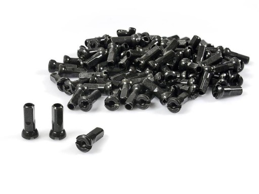 Nyple Sapim Polyax 12 mm čierne 100 ks 2,0 mm; na kľúč 3,3 mm