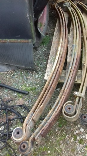 Mercedes atego axor рессора передняя 3 листа