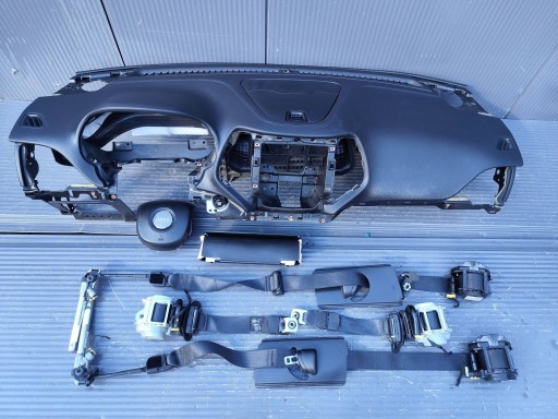 JEEP CHEROKEE KL LIFT Konsole AIRBAG Gurten KOMPLET DEMONTAZ