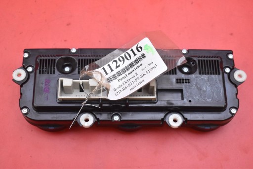 control panel air conditioning devices KLIMY 742410-60 SKODA OCTAVIA 2 II 04-08