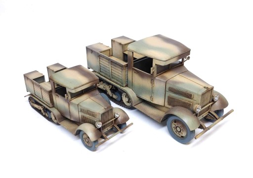 F&A MINIATURES Model FA-35005 Polish Half-Truck C4P