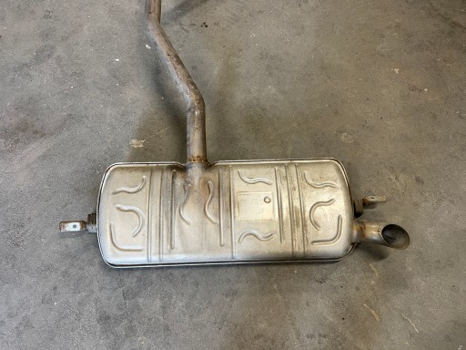 Mercedes-Benz CLA 180D X117 1.5 dCi muffler, exhaust complete A2464910001
