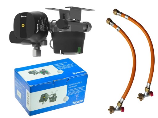 ID2182 2x - Редуктор Truma DuoControl CS зі шлангами SBS Cavagna