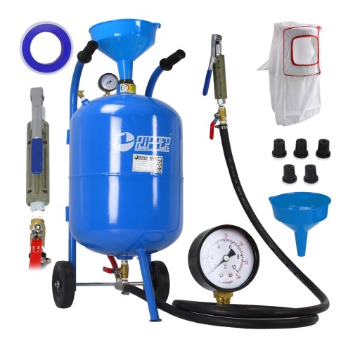 СИФОННИЙ ПІСКОСТРУМИННИЙ АПАРАТ 38L 4,3-7,5 BAR RIPPER