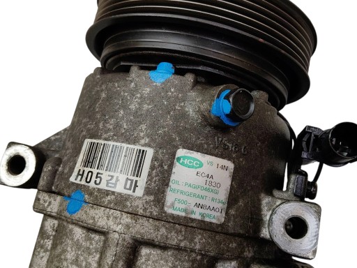 compressor compressor; of the air conditioning HYUNDAI I30 and (2007-2010) F500-AN8AA01