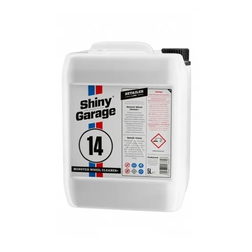 Shiny Garage Monster Wheel Cleaner+ 5л – средство для регулярной чистки дисков