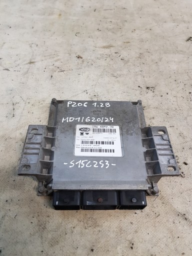 control unit of the engine PEUGEOT 206 1.2 B 9645243180