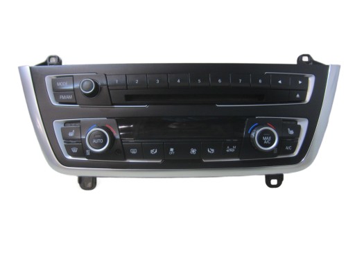 BMW 3 F30 panel ovládania RADIA klimatizácii vyhrievane sedačky 6832881