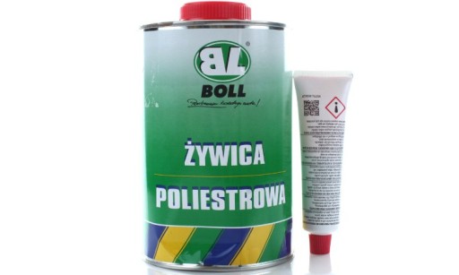 BOLL ПОЛИЭФИРНАЯ СМОЛА + ОТВЕРДИТЕЛЬ 970 Г НАБОР