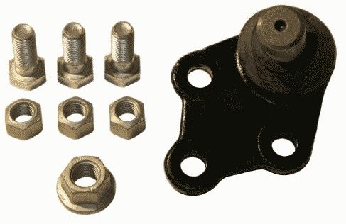 27666 02 - Lemforder шпилька поворотного кронштейна vito viano