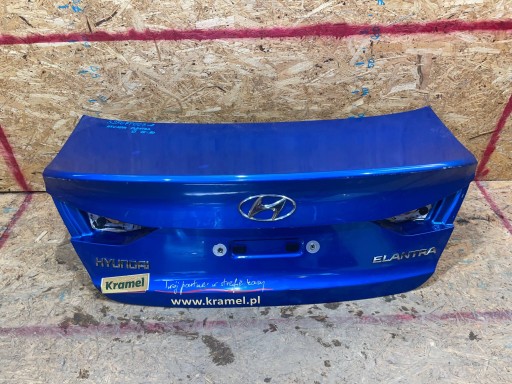 S2507T007 - Hyundai elantra vi 6 15-20 задняя крышка багажного отделения