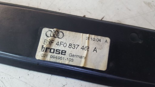 window regulator right front Audi A6 C6 3,0 TDI
