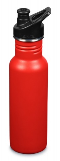 Пляшка для води Klean Kanteen Classic Narrow 532 мл оранжево-червона