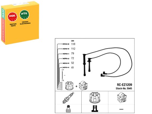 NGK5945(iMOTO) - Комплект кабелей зажигания mazda 323 f v 2.0 08. + комплект водителя v37 в бардачок - инструкция по столкновению, техосмотр