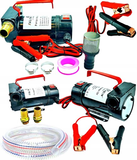 Насос CPN для топлива масла 12V 55L / min + шланг 4M