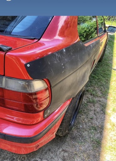 ЗЛОЧИННИКИ BMW E36 COMPACT 2 ЗАДНІ ЕЛЕМЕНТИ РОЗШИРЮВАННЯ КОМПАКТНІ ПАНЕЛІ ПІДКЛАДКА