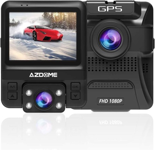 АВТОМОБІЛЬНА КАМЕРА GPS 1080P 170 ° AZDOME GS65H