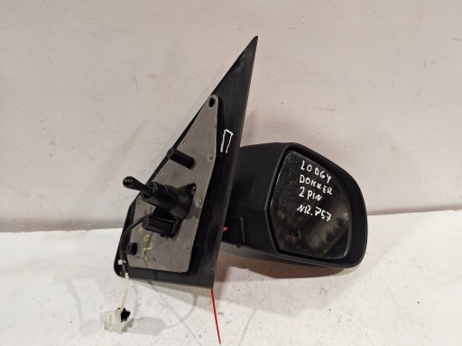 mirror exterior right DACIA DOKKER LODGY 2 PIN 12