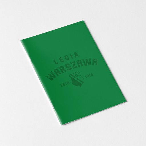 Legia Warszawa originálny licencovaný zošit HERB A5 32 karty KRATKA