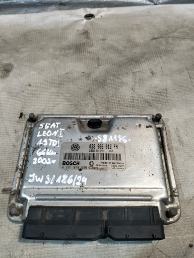 Centralina Motore BOSCH SEAT LEON e 2002r 1.6TDI 038906012FN 0281010686