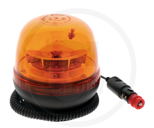 7070010412 - Светодиодная лампа петух предупреждение желтый Магнит 12V LED