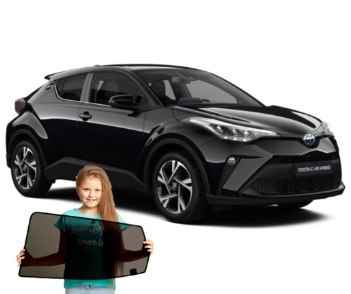 ШТОРИ НА МАГНІТАХ TOYOTA C-HR З 2016 РОКУ