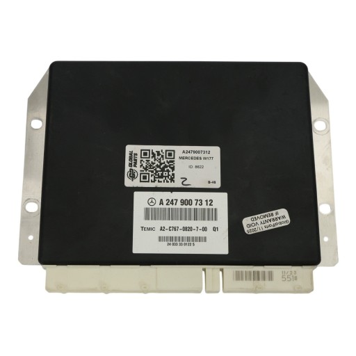 Модуль контролера регулювання підвіски mercedes w212 a2479007312