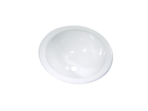 8700.06.00 - УМИВАЛЬНИК КРУГЛИЙ БІЛИЙ 290 ММ ТРЕЙЛЕР КЕМПЕР