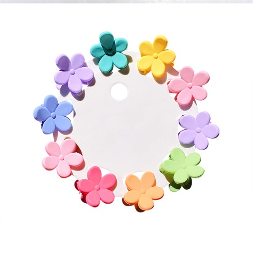 МАЛЕНЬКІ ЗАЖИМКИ ДЛЯ ВОЛОСЯ ЖАБКИ - НАБІР 10 ШТ 