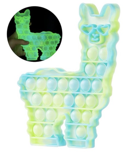 ІГРА-АНТИСТРЕС POPIT POP IT LAMA GLOWING
