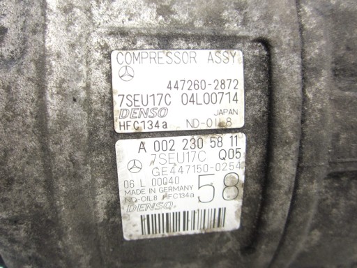 Klimakompressor klimaanlage kompresor Mercedes W251 R-klasa 3.0 V6 CDI