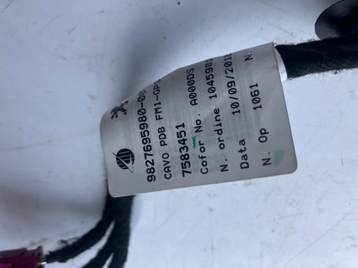KABEL aerial RADIA wiring bundle CITROEN C4 PICASSO II 9827695980