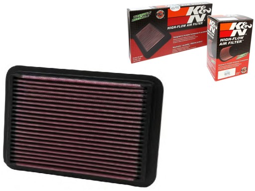 KN33-2050-1/RS5 - KN FILTERS СПОРТИВНИЙ ПОВІТРЯНИЙ ФІЛЬТР, ЗОВНІШНЯ ДОВЖИНА