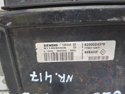 computer S110030306 7700110471 8200024376 RENAULT CLIO II KANGOO e 1.4 e