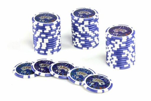 Żetony pokerowe Ocean 50 szt. z nominałem 10