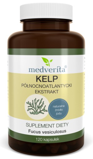 Medverita Kelp Jod Stres Serce Krążenie Krwi 120k