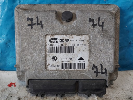 OCTAVIA 1.6 B 032906014F control unit of the engine