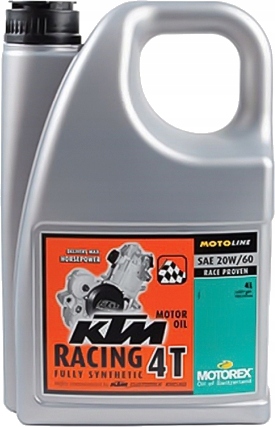 MOTOREX Oil KTM RACING 4T 20W/60 4L Познань