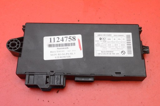 control unit module CAS3 9147217-01 BMW E60 E61 3.0 D 235 KM 07-10